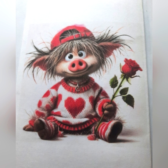 Hand Crafted Other - RESERVED LORI Handmade blank card with envelope / 5.5 X 8.5 inches